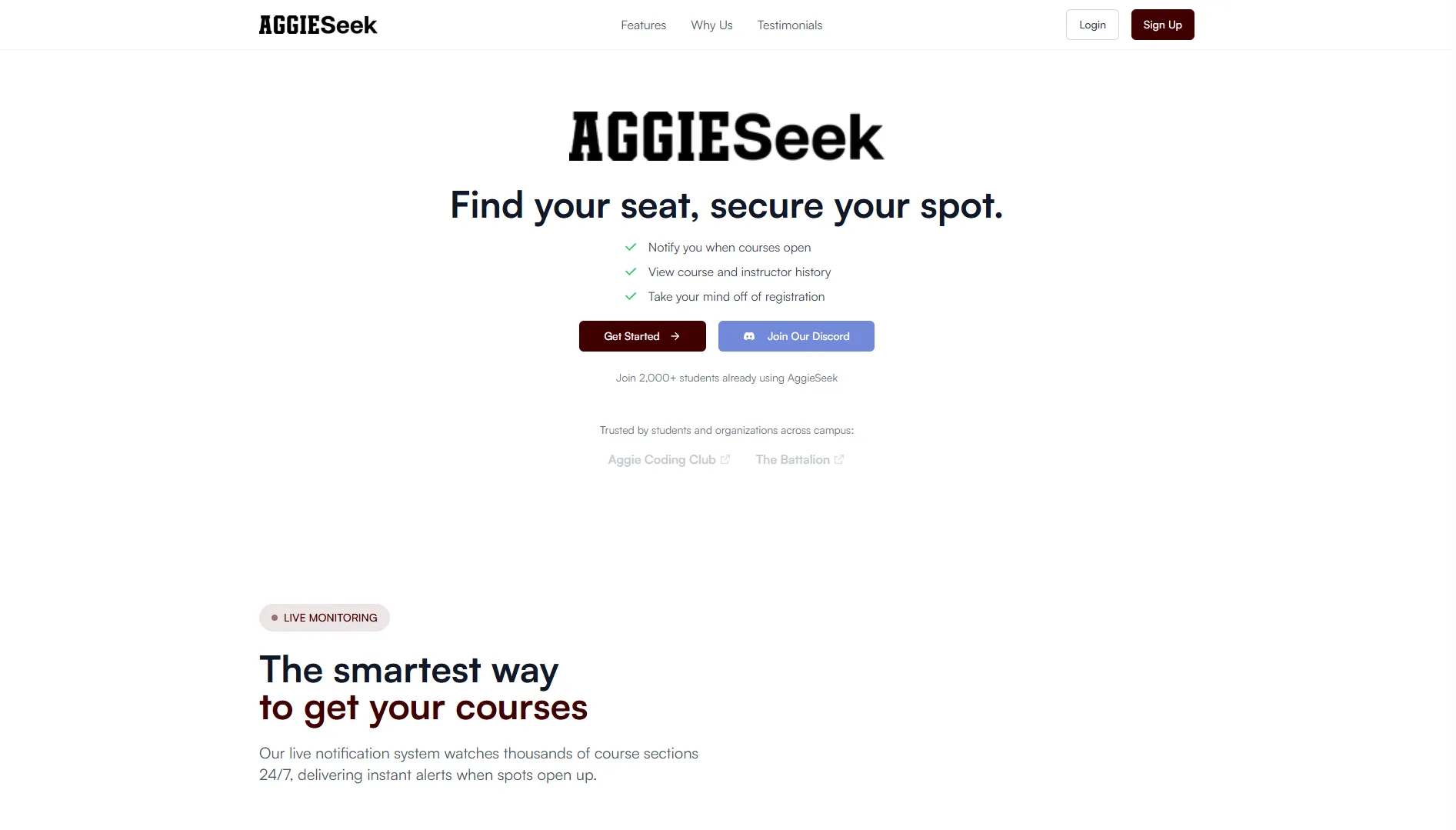AggieSeek — cover