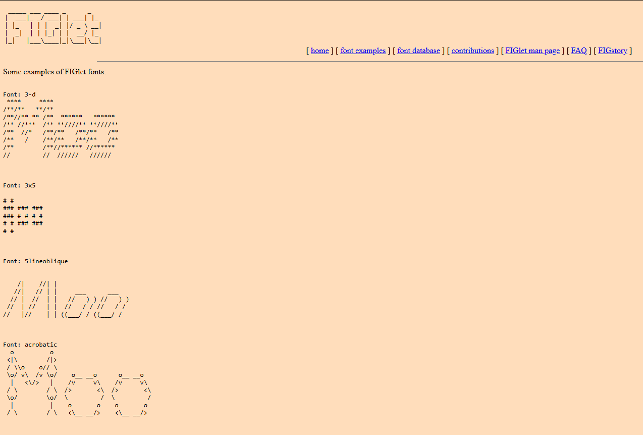 Figlet